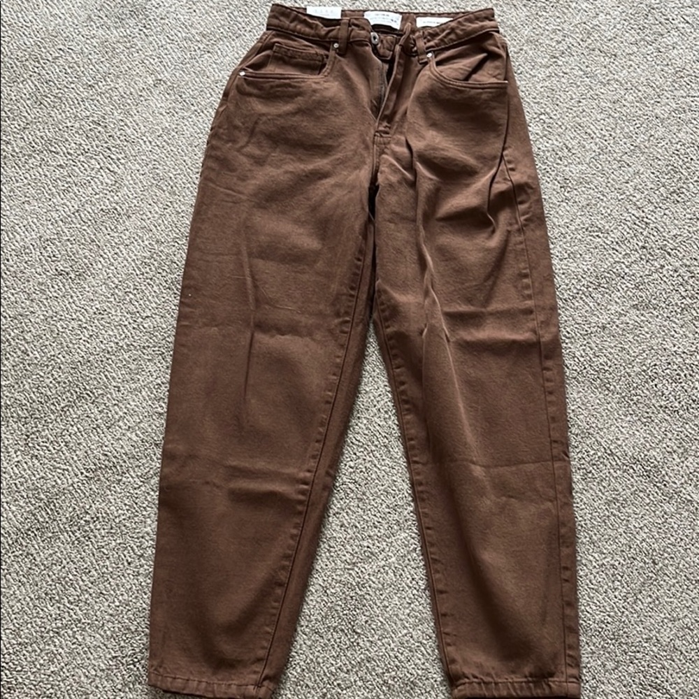slouch mom jeans